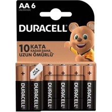 Duracell Basic Ince Aa Kalem Pil 6'lı