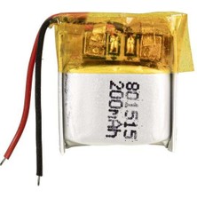 Zibox Powermaster 801515 3.7 Volt 200 Mah Lityum Polimer Pil