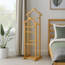 Just Home Elit Çift Tepeli Dilsiz Uşak - Natürel - 120 cm