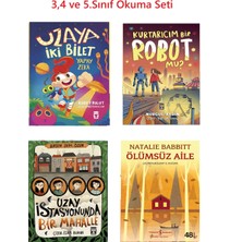 Timaş Çocuk 3 ve 4 ve 5.sınıf Uzaya Iki Bilet Kurtarıcım Bir Robot Mu Uzay Istasyonunda Bir Mahalle Ölümsüz Aile