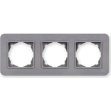 Günsan Elektrik GÜNSAN RADIUS M. GÜMÜŞ ÜÇLÜ ÇERÇEVE