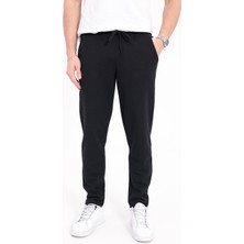 Yakamor Şardonlu Pike Chino Cep Düz Paça Eşofman Alt