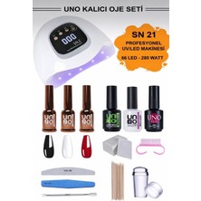 Fontenay Protez Tırnak Kalıcı Oje Seti Uno 3 Renk Kalıcı Oje Seti