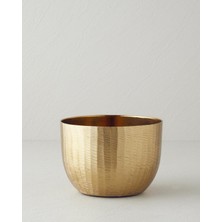 English Home Flena Metal Dekoratif Kase 20x20x14 cm Gold