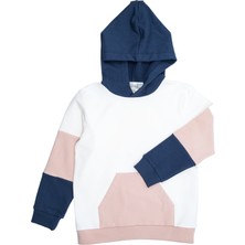 Ozmoz Organik 3 Renkli Kapüşonlu Kışlık Unisex Çocuk Sweatshirt