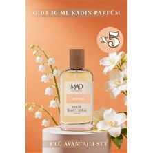 Mad Parfüm 5 Adet 30 ml G103 Kadın Parfüm Seti