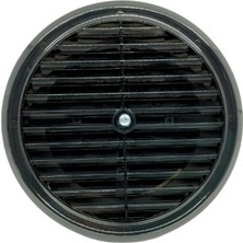 Melek Yapı Siyah Doğalgaz Ayarlı Cam Menfezi /aç-Kapa Soğuk Havayı Engeller