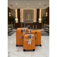 CDS 3’lü Polikarbon Valiz Seti | Büyük–orta–kabin |