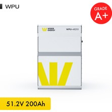 Werer Energy 51,2V 200Ah - 10kW LiFePO4 WPU Series Bluetooth'lu Lityum Demir Fosfat Akü