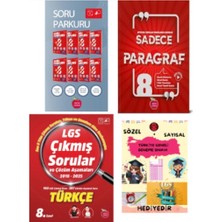Newton Yayınları 8.sınıf Lgs Soru Parkuru Türkçe - Paragraf Soru Bankası - 2018 - 2025 Lgs Çıkmış Sorular