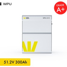 WERER ENERGY 51,2V 300AH - 15kW LiFePO4 WPU Series Bluetooth'lu Lityum Demir Fosfat Batarya - Akü