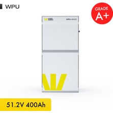 WERER ENERGY 51,2V 400Ah - 21.5kW LiFePO4 WPU Series Bluetooth’lu Lityum Demir Fosfat Akü - Batarya