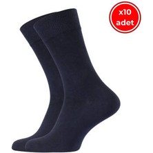 Meristanbul Business Çorap, 5 Adet, 39-42, Yumuşak, Pamuklu, Lacivert