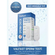 Valfast Erkek Fertilite Kiti - Evde Hızlı Hücre Yoğunluğu Kontrol ve Ön Tarama Testi - 1 Adet