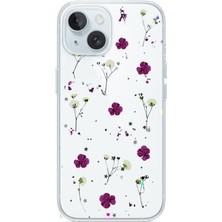 3gen Case İphone 13-İphone 14 Uyumlu Desenli Şeffaf Silikon Kılıf