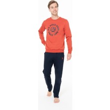 U.s. Polo Assn Yuvarlak Yaka Pijama Takımı 18940