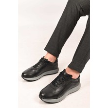 Bestello Bağcıklı Eva Taban Hakiki Deri Sneaker 172-64156 Erkek Ayakkabı