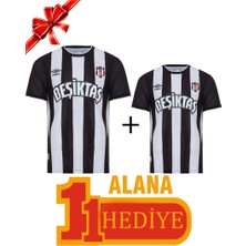 Beşiktaş Orijinal Çubuklu Forma 1 Alana 1 Hediye