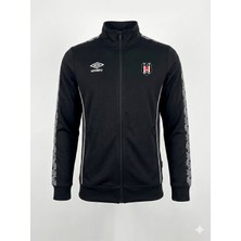 Beşiktaş Orijinal Logolu Siyah Ceket