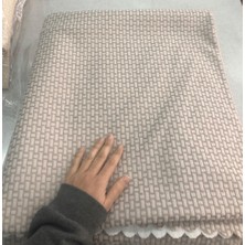 Türkanlar Home Soft Dokulu Kaymaz Tabanlı Koltuk Örtüsü Taş  ( 200X 170 Cm)