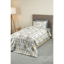 Favora Vilora %100 Pamuk Lastikli Çarşaflı Tek Kişilik Nevresim T