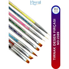Misyul Tırnak Desen Fırçası Nail Art Fırça Tırnak Süsleme Fırça Seti