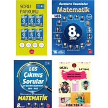 Newton Yayınları 8.sınıf Lgs Soru Parkuru Matematik - Yıllık 16 Süreç Değerlendirme - 2018 - 2025 Lgs Çıkmış Sorular