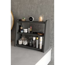 Alpa Ev Mobilya 3 Katlı Makyaj Organizer Rafı - Masa Üstü, Banyo ve Kozmetik Düzenleyici Stand