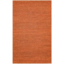 Eko Halı Flatweave Choti Fine Rust El Dokuma Jüt Kilim