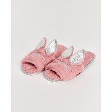 TINY - Kedi Kulağı Figürlü Kadın Terlik