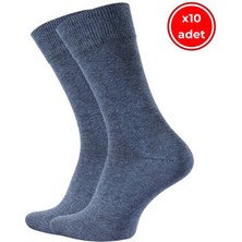 Meristanbul Business Çorap, 5 Adet, 43-46, Yumuşak, Pamuklu, Marin