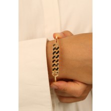 ÇGK KUYUMCULUK Gurmet Detaylı Model Altın Bilezik CGKKLP0207
