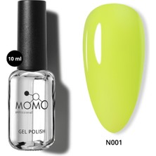 Momo Professional Kalıcı Oje N001 Neon Sarı 10 ml
