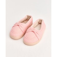 Chirpy Rugi - Kurdeleli Pembe Ev Içi Ayakkabı