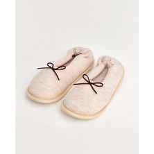 PURE -  Kurdeleli Kadın Ev İçi Ayakkabı