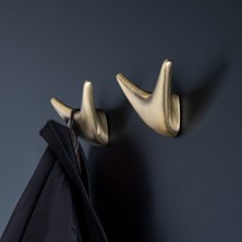 System 2025 Duvara Monte Portmanto Askılığı Antik Renk Çap 91 Mm