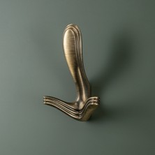 System 2035 Duvara Monte Portmanto Askılığı Antik Renk Çap 88 Mm