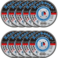 Karbosan Metal Kesme Taşı Disk 115×2,5 mm – Demir ve Çelik Için 10 Adet