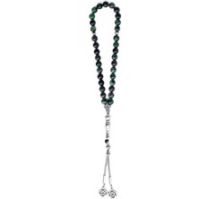 Bütüncül Şifa Anyolit Doğal Taş Tesbih 33'lü