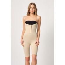 Marsilyan Ten Mı Emay 2093 Ön Agraflı Göğsü Açık Paçalı Boy Korse