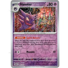 Shaco Design Haunter 093/165 Pokemon Kart