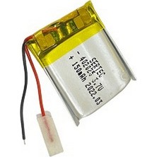 Sertec 402025 3.7V 150 Mah Li-Polymer Pil (DEVRELI/1.5A)