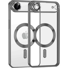 Apple iPhone 17 Air Kross Magneticsafe Kapak - Titan GRI-(5796) - DE0024-5JTP56