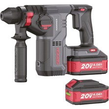 Grogh Li-Ion Akülü Kırıcı Delici Matkap 20V 4Ah GRX2063-4 BMC | Kömürsüz Motorlu Şarjlı Kırıcı Delici Matkap
