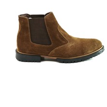 Yeşildaş Erkek %100 Hakiki Deri Ortopedik Taban Chelsea  Bot