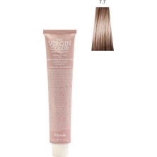 Nook Virgin Color Amonyaksız Profesyonel Saç Boyası 100ML - Kumral Kahve / Bal Kahve (7.7 - Brown Karamel Kahve)