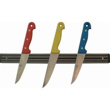 Elite Home BUFFER® Mıknatıslı Paslanmaz Duvar Bıçak Askısı Standı 33 Cm  Aparat