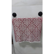 Bidoluraf Jakarlı Renkli El Yüz Havlusu Pamuk 50 x 90 cm