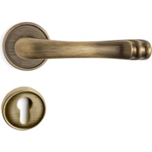 Vıctorıa Antik - Yale Rozetli Kapı Kolu - Hha129Ro14Y Abm