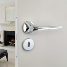 Matrıx Krom - Oda Rozetli Kapı Kolu - Hha164Ro12N Cr